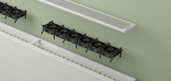 Kermi Wärmepumpen-Heizkörper x-flair Lüfter